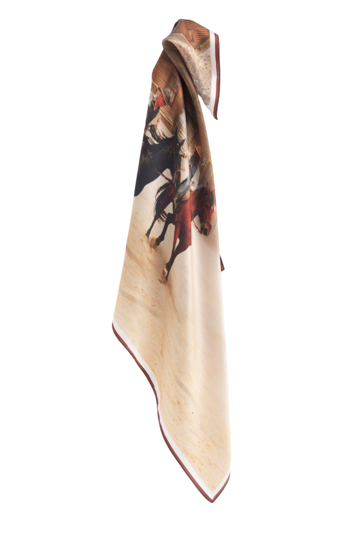 Apaszka Jedwabna Cowboy