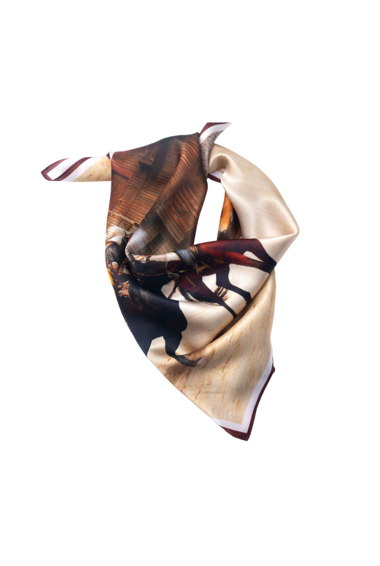 Apaszka Jedwabna Cowboy