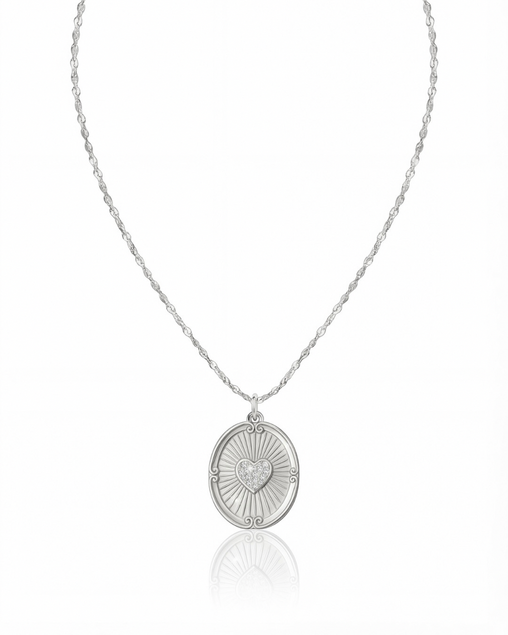 Aura Heart Silver