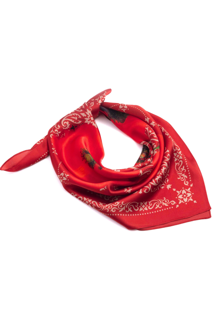 Apaszka jedwabna Maki