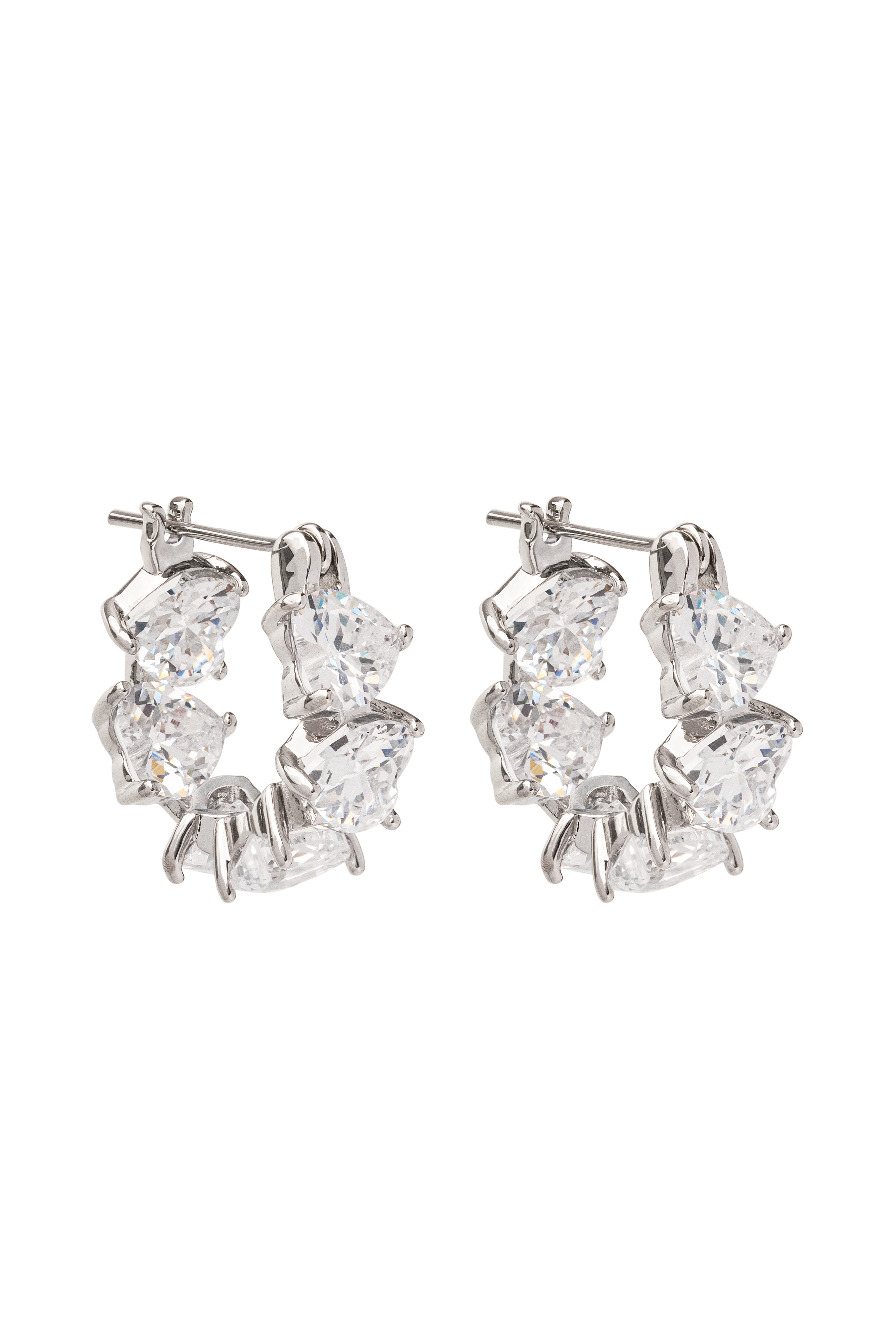 Aira Hoops Silver