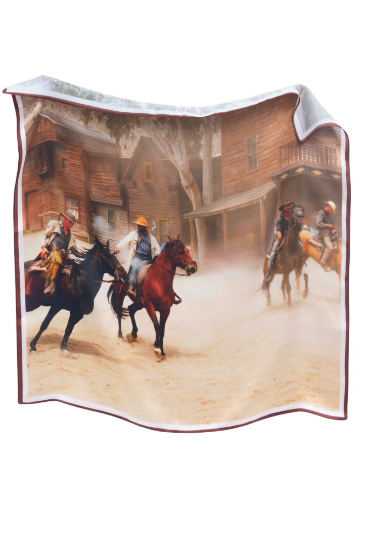 Apaszka Jedwabna Cowboy